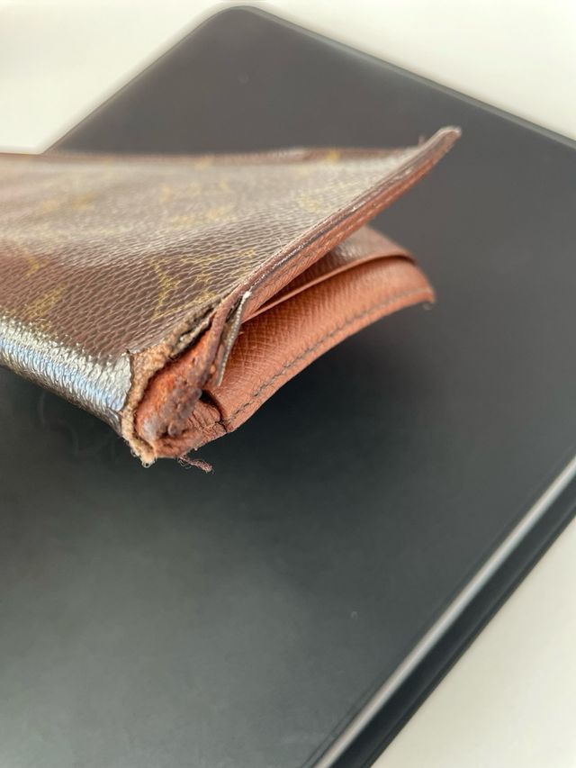 Cartera Louis Vuitton Monogram Marrón