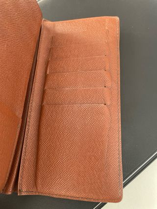 Cartera Louis Vuitton Monogram Marrón