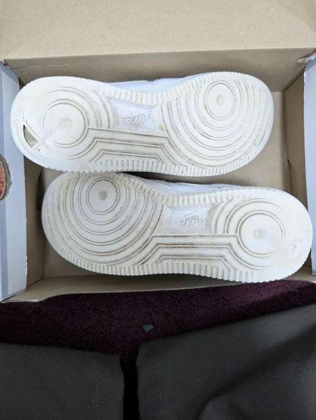 Nike Air Force 1 Bianche/Celeste