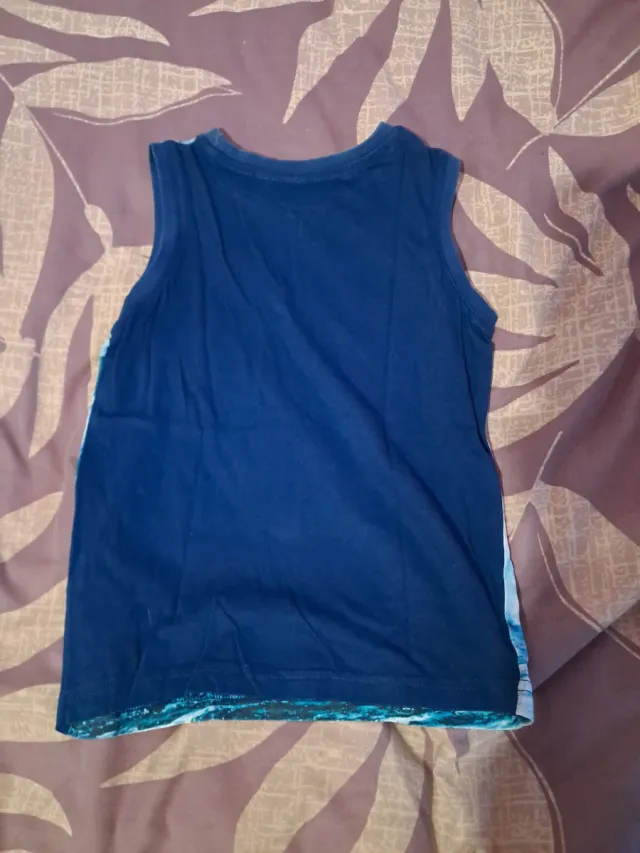 Camiseta Surf Dude Tiburón Ola 110cm