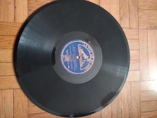 7 Discos de Pizarra Gramófono