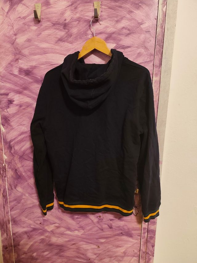 Sudadera Pepe Jeans Negra Talla M - Estilo Varsity