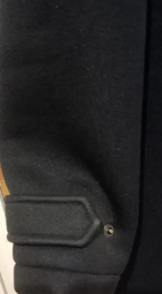 Abrigo Parka Geox Negro Hombre