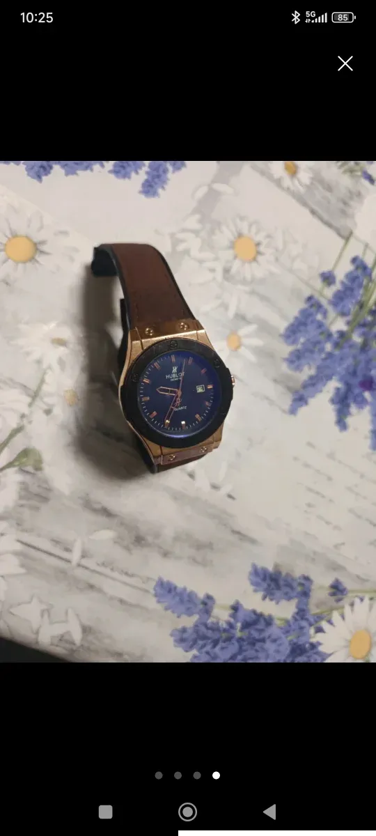 Reloj Hublot Negro y Dorado