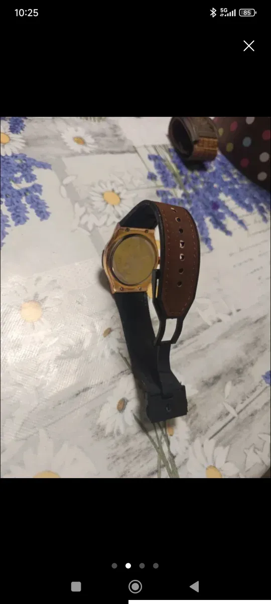 Reloj Hublot Negro y Dorado