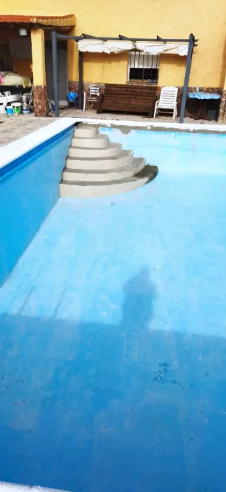 Escaleras para piscina de obra