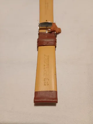 Cinturino pelle marrone chiaro 20mm