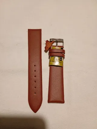 Cinturino pelle marrone chiaro 20mm