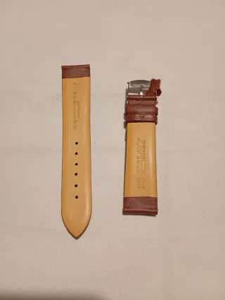 Cinturino pelle marrone chiaro 20mm