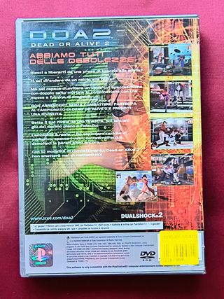 Dead or Alive 2 Platinum PS2 Pal Ita