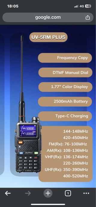 Baofeng UV-5RM
