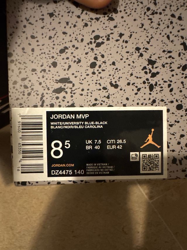 Jordan Air MVP Azul Blanco