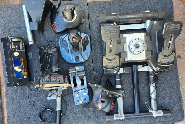 Accesorios pilotaje simulador