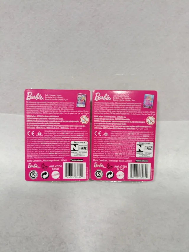 Barbies minis 2 muñecas