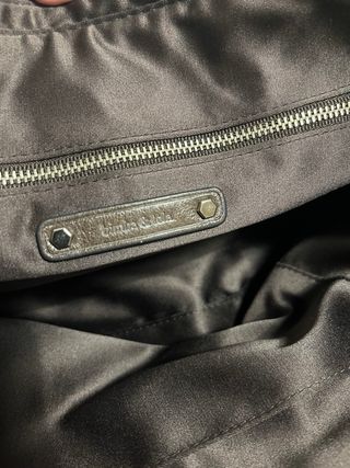 Bolso Bimba y Lola Cuero Marrón Vintage