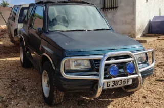 Defensa Suzuki Vitara Acero con Luces