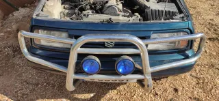 Defensa Suzuki Vitara Acero con Luces