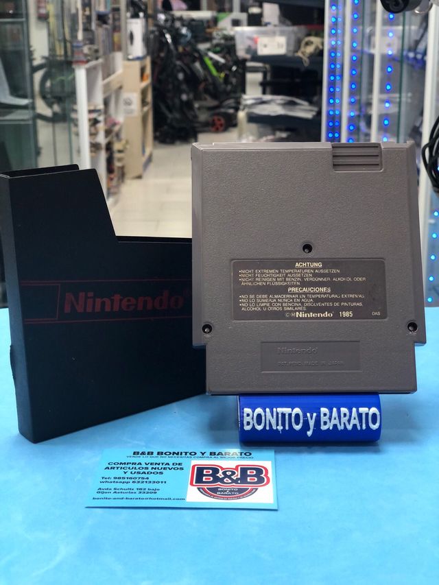 Juego Nintendo NES Mach Rider Versión Española