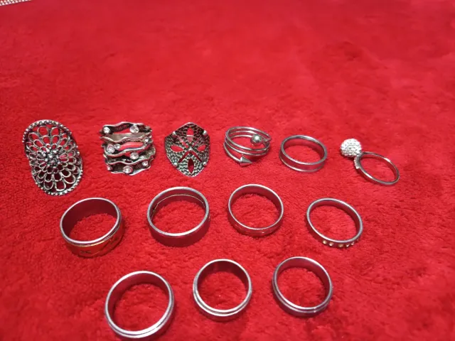 Set di Anelli di Gioielleria