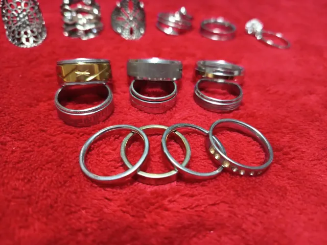 Set di Anelli di Gioielleria