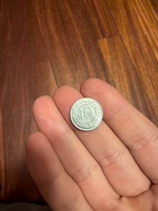 Moneda 10 céntimos sin circular