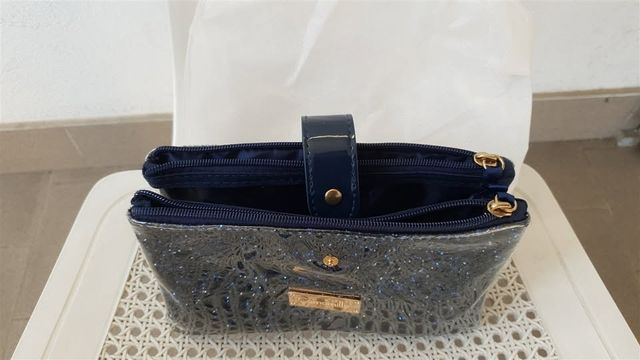 Borsa Camomilla Glitter Nera Nuova