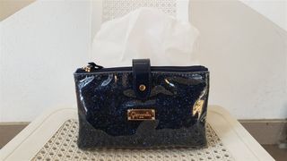 Borsa Camomilla Glitter Nera Nuova