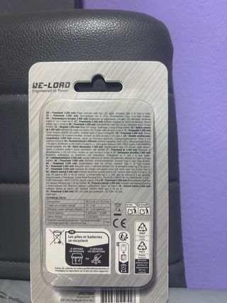 Batteria portatile RE-LOAD 5000 mAh