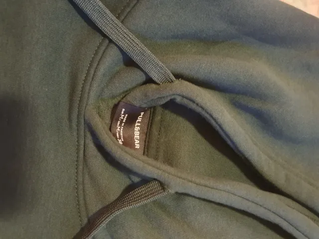 Sudadera Pull&Bear Verde Talla M