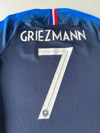Camiseta original Francia mundial 2018 Griezmann 7