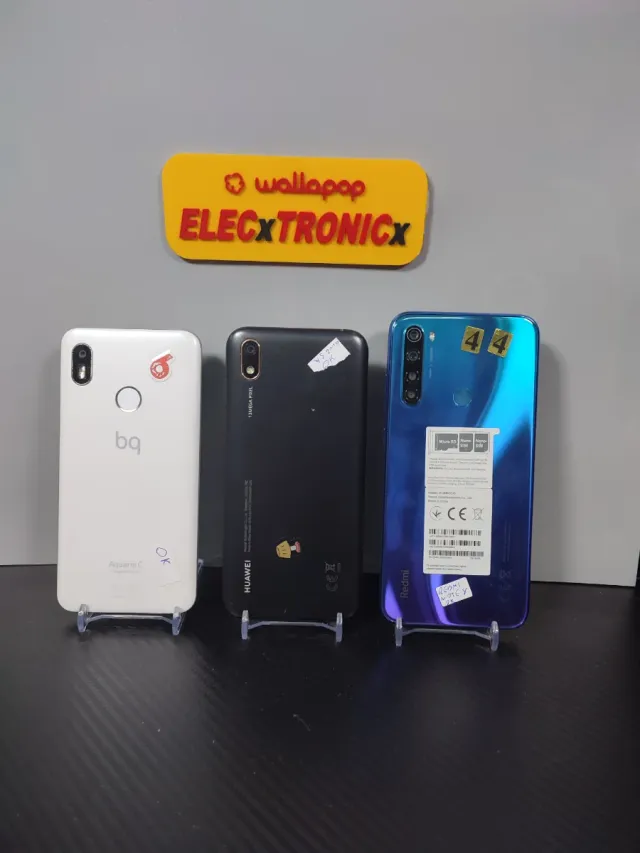 Bq C, Huawei Y5 y Xiaomi Redmi note 8