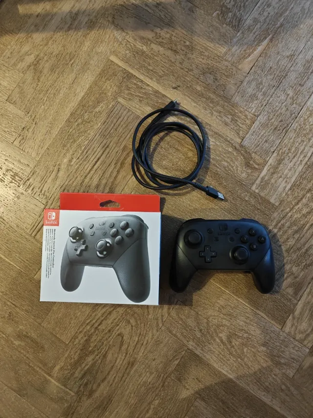 Mando Nintendo Switch Pro Negro