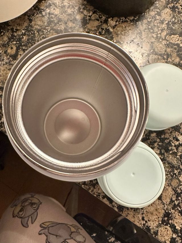 Termo para papilla con diseño de león