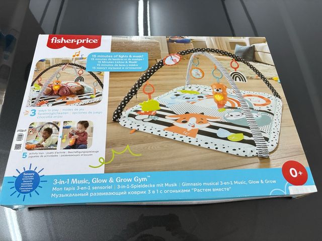 Gimnasio Musical Fisher Price 3 en 1