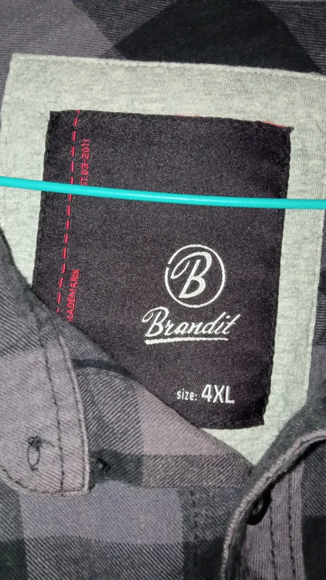 Camisa cuadros Brandit