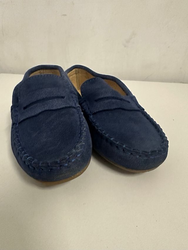Mocasines niño Pisamonas azul talla 32