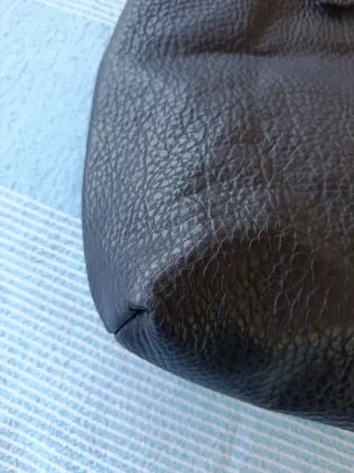 Bolso amplio polipiel negro