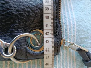 Bolso amplio polipiel negro