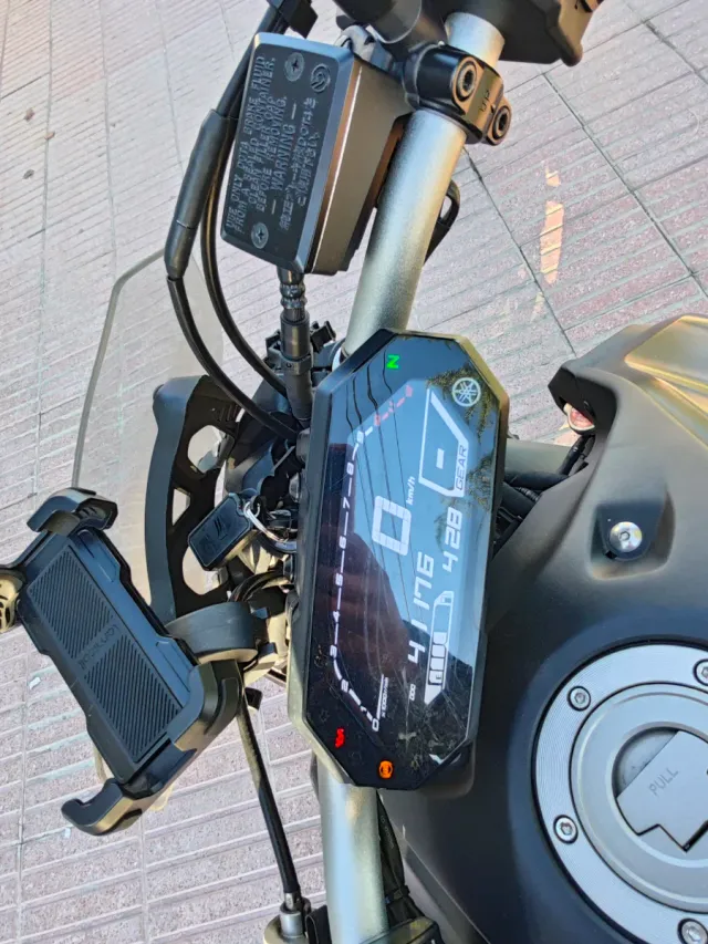 Yamaha MT07 Moto Negra