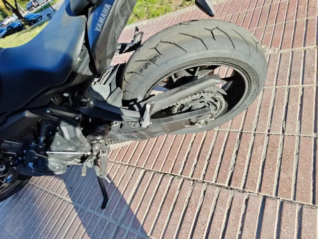 Yamaha MT07 Moto Negra