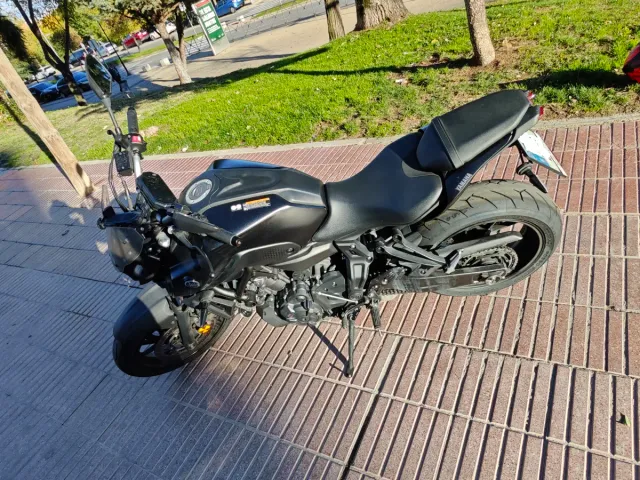 Yamaha MT07 Moto Negra