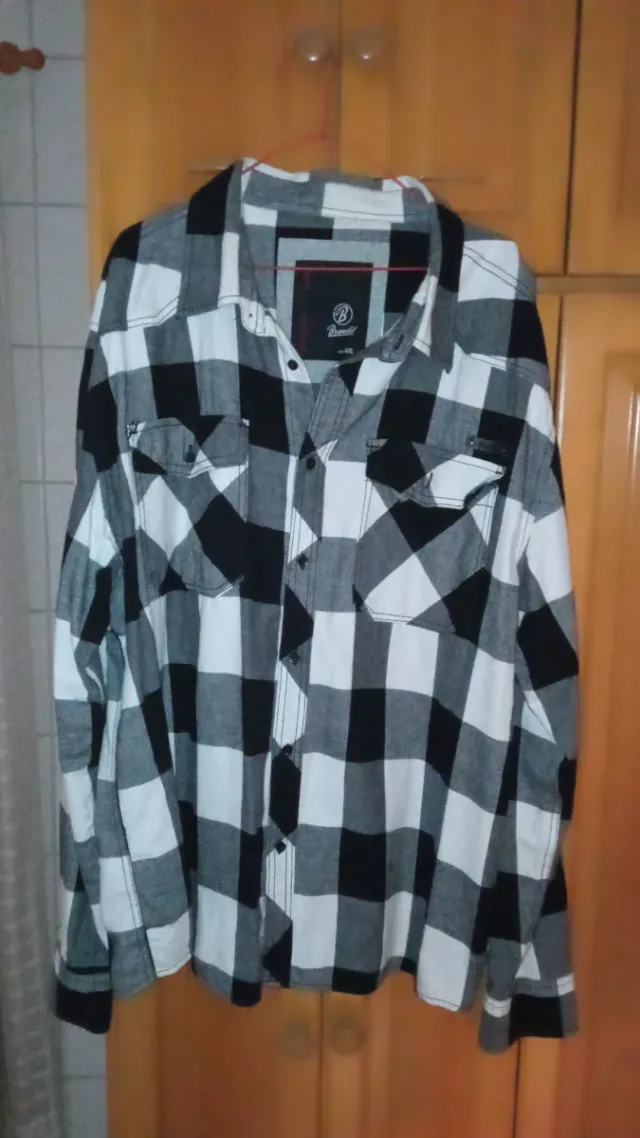 Camisa Brandit cuadros 4XL