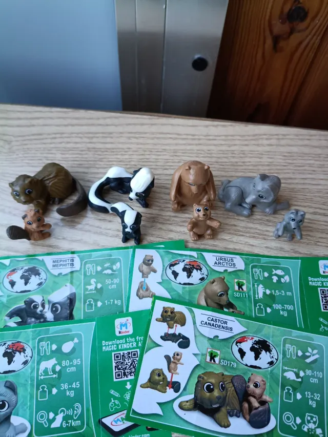 Kinder Sorpresa Animali Giocattoli