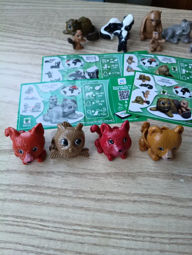 Kinder Sorpresa Animali Giocattoli