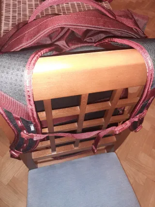 Mochila Thule Viaje Negra/Roja