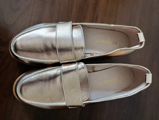 Mocassini Primark donna oro n.40