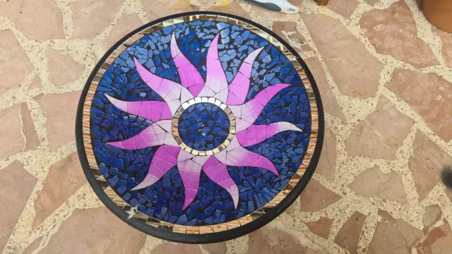Mosaico Flor Redonda - Girasol