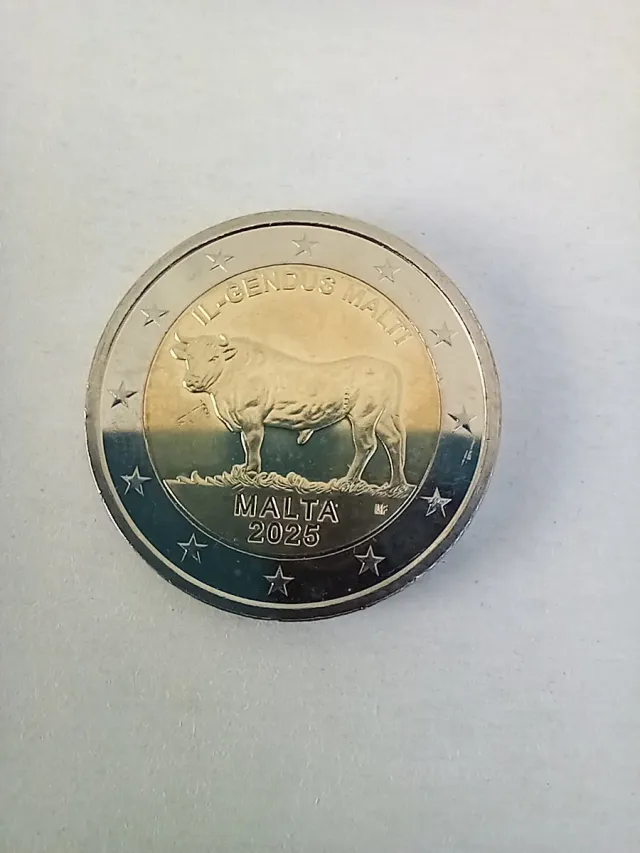 Moneda 2€ Malta Buey Maltés 2025 SC