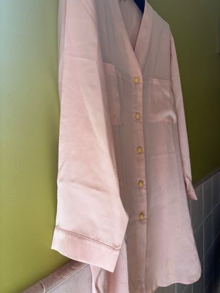 Camisón manga larga suave