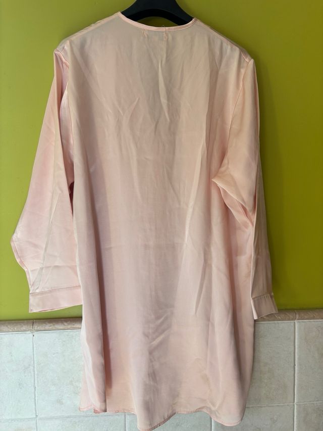 Camisón manga larga suave